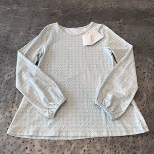 NWT Shrimp & Grits Girl’s Blue Long Sleeve Top Size XXL